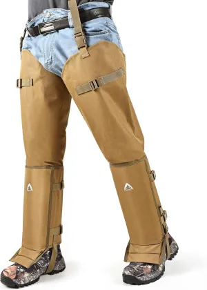 Snake Guard Chaps - Waterproof Hunting Gear With Full Protection for Legs, Snake Gaiters, Anti-bite Protective Cover From Ankle to Thigh
