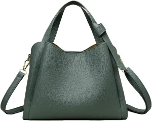 Soft Vegan Leather Bags Women’s Versatile Cross Body Bags with Adjustable Straps Elegant Tote Bag for Daily Life