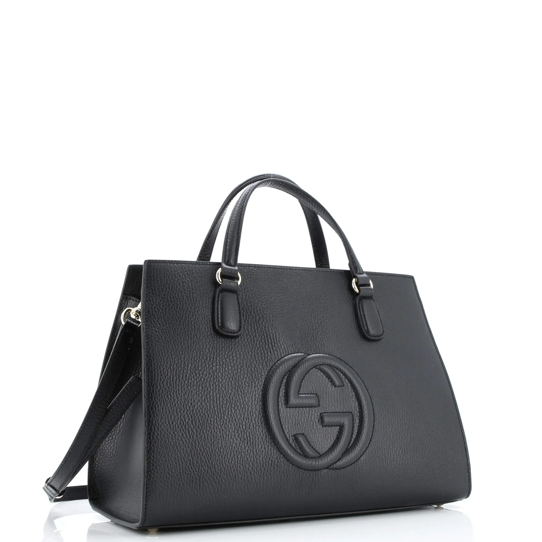 Soho Convertible Top Handle Satchel Leather Medium