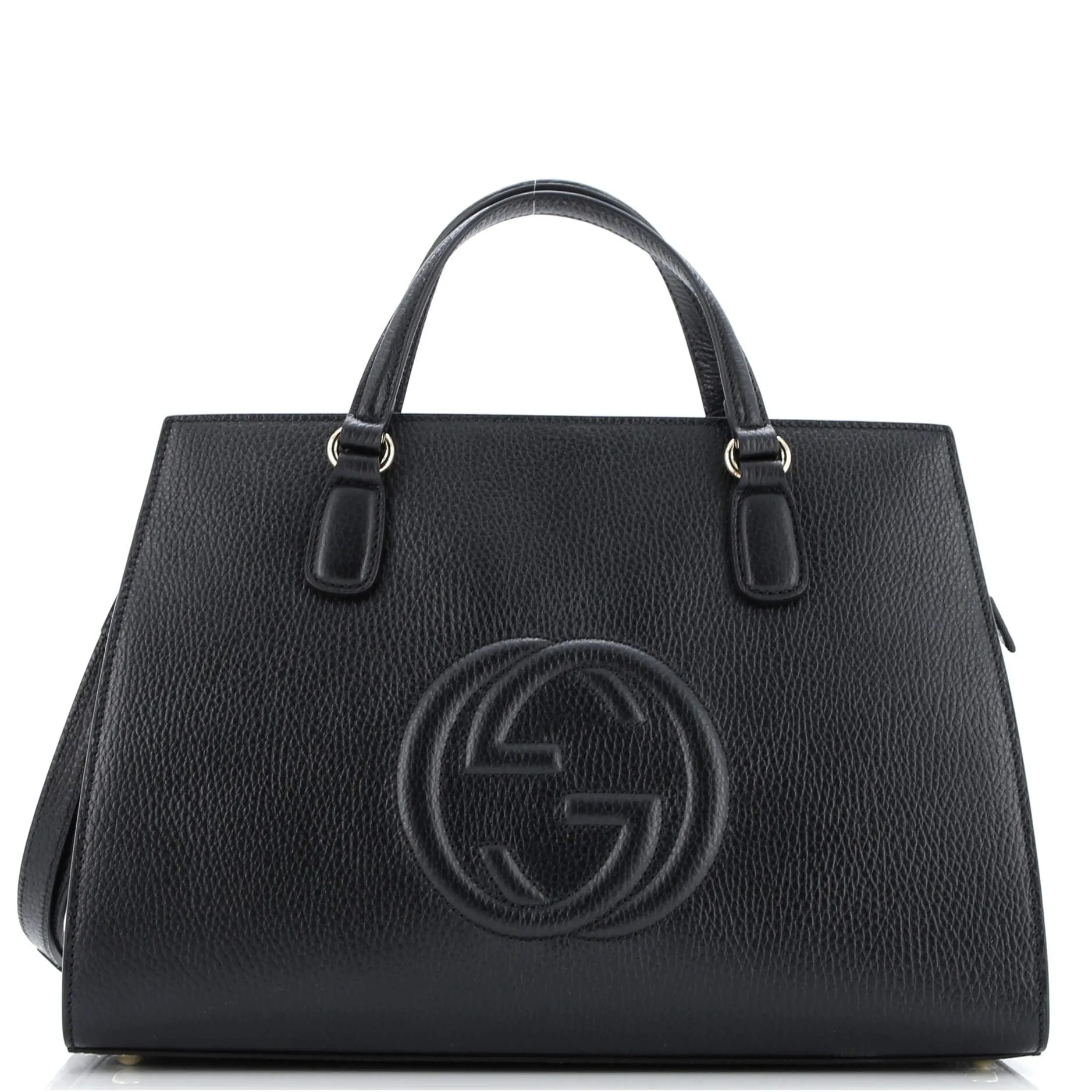 Soho Convertible Top Handle Satchel Leather Medium