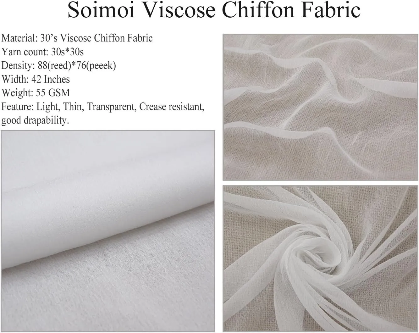 Soimoi Viscos Chiffon Blue Fabric - by The Yard - 42 Inch Wide - Slippers, Shoes & High Heels Patchwork Glam - Fashionable Footwear-Inspired Designs Printed Fabric