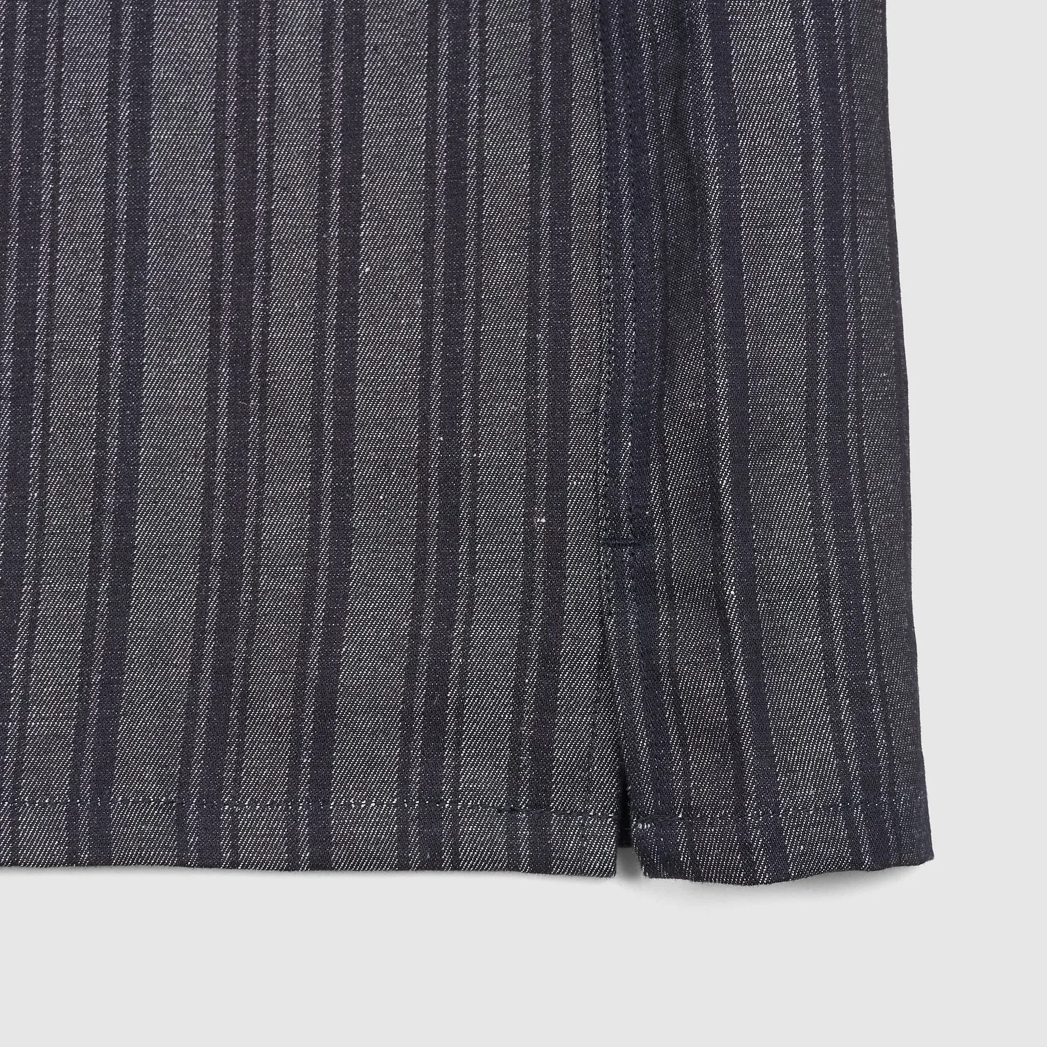 South2 West8 Jacquard Woven Patchwork Denim Over Shirt