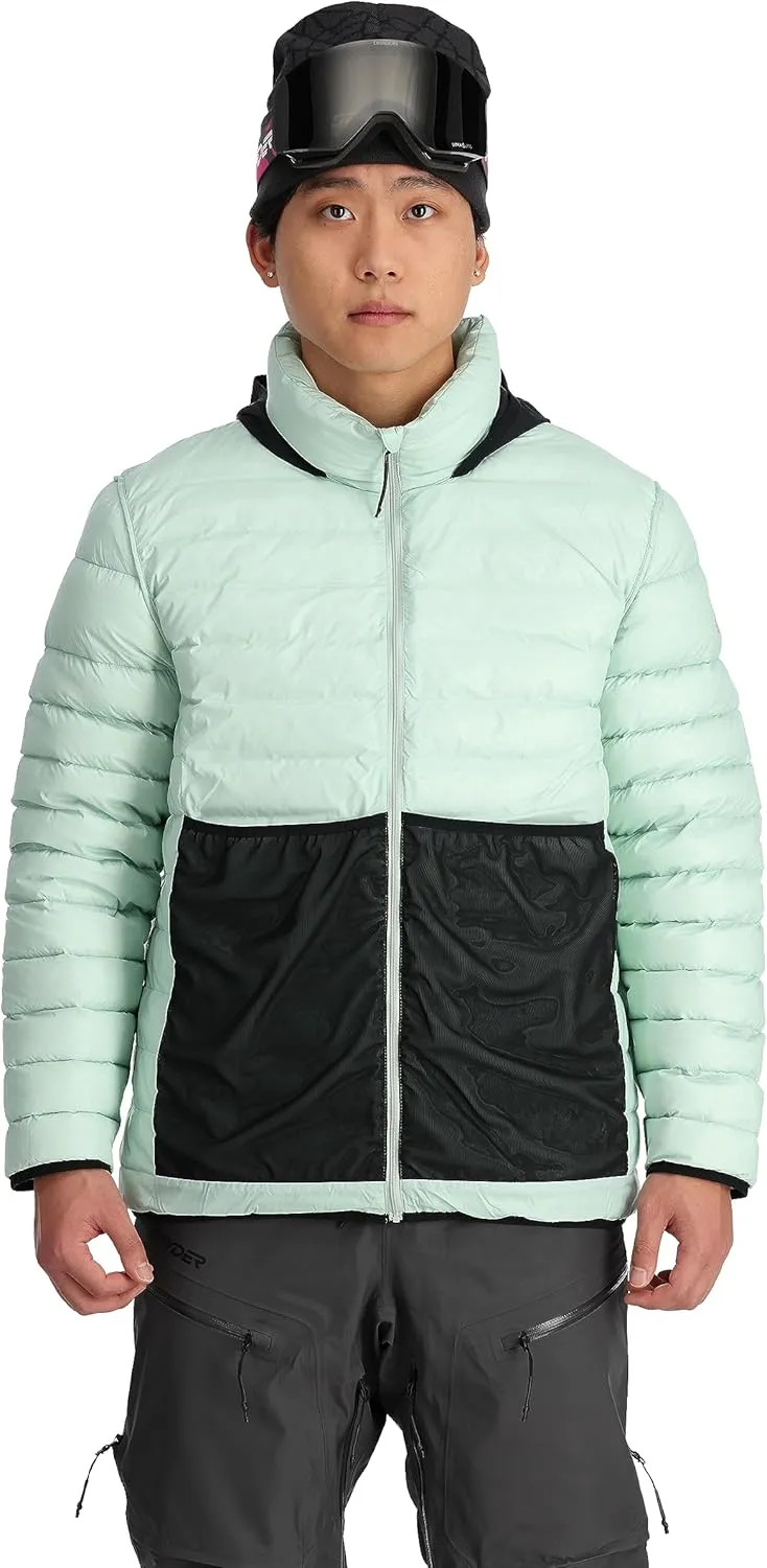 Spyder Men's Sanction Hooded Down Packable Jacket