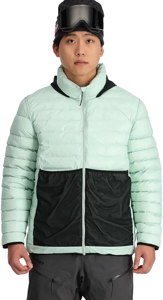 Spyder Men's Sanction Hooded Down Packable Jacket