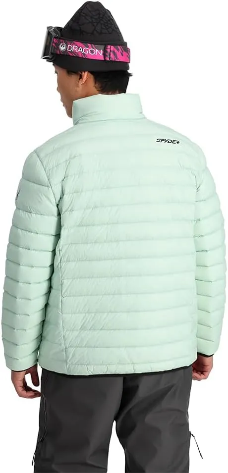 Spyder Men's Sanction Hooded Down Packable Jacket