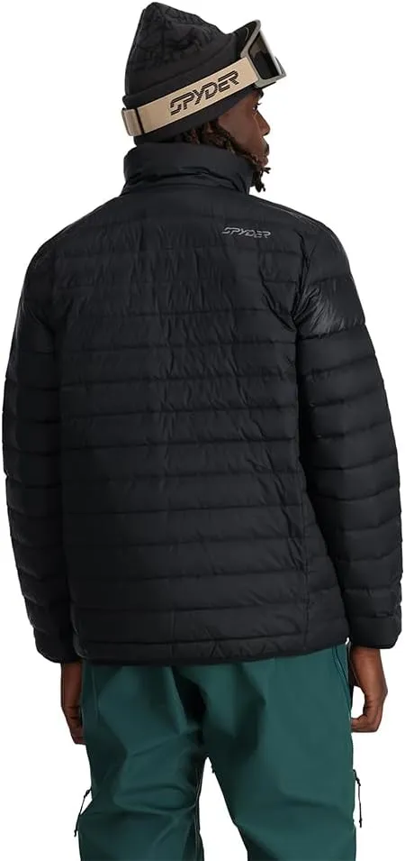 Spyder Men's Sanction Hooded Down Packable Jacket
