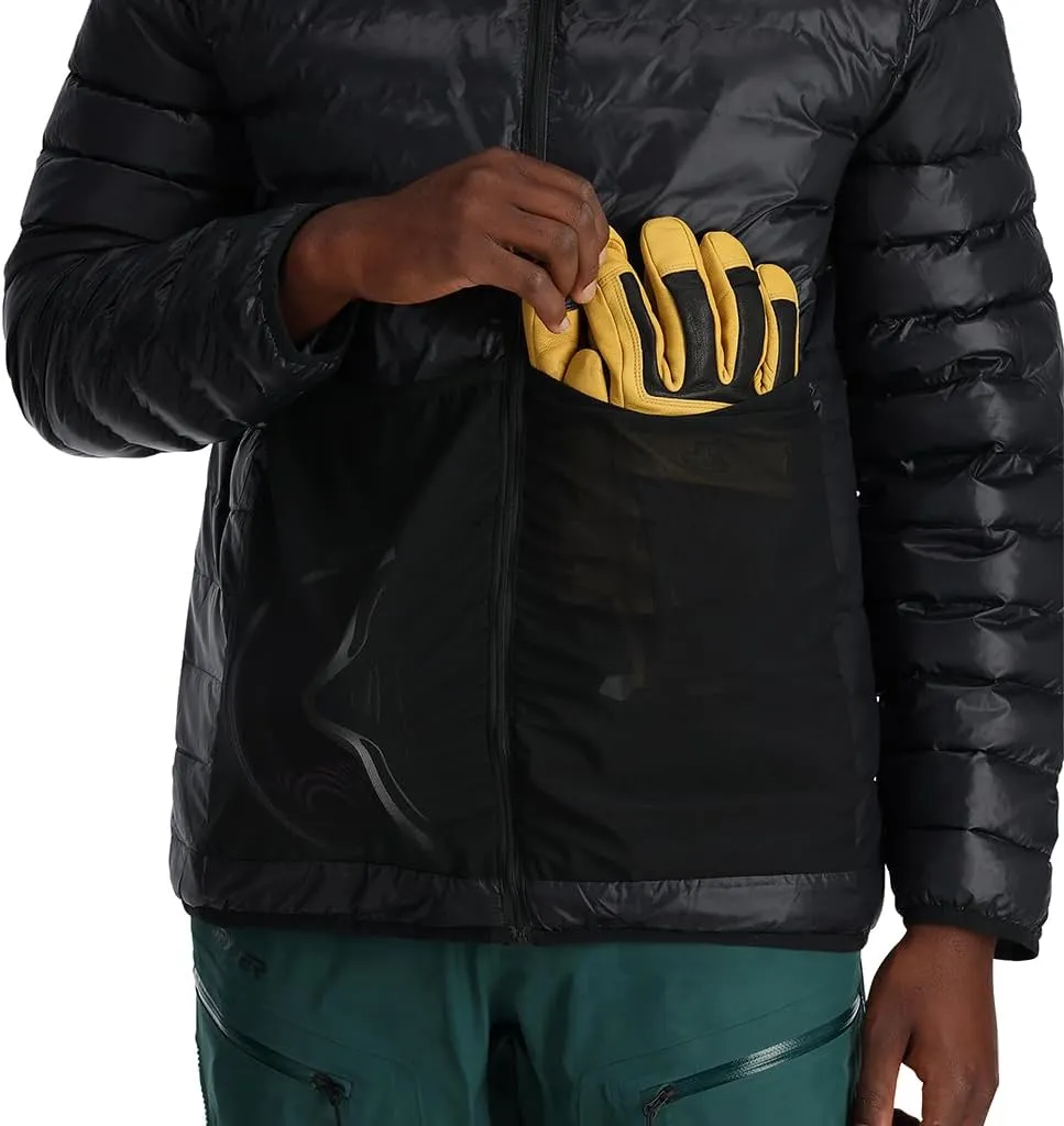 Spyder Men's Sanction Hooded Down Packable Jacket