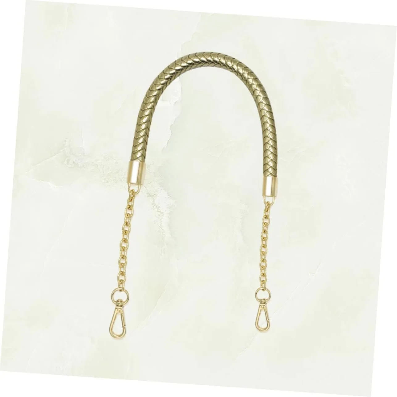 STOBOK Leather Chain Handle Replacement Straps for Women Tote Bags Warm Handbag Accessory Straps for DIY