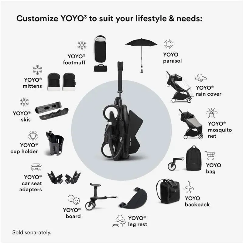 Stokke - Yoyo 6  Color Pack, Black