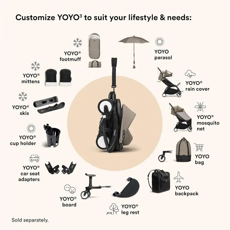 Stokke - Yoyo 6  Color Pack, Taupe