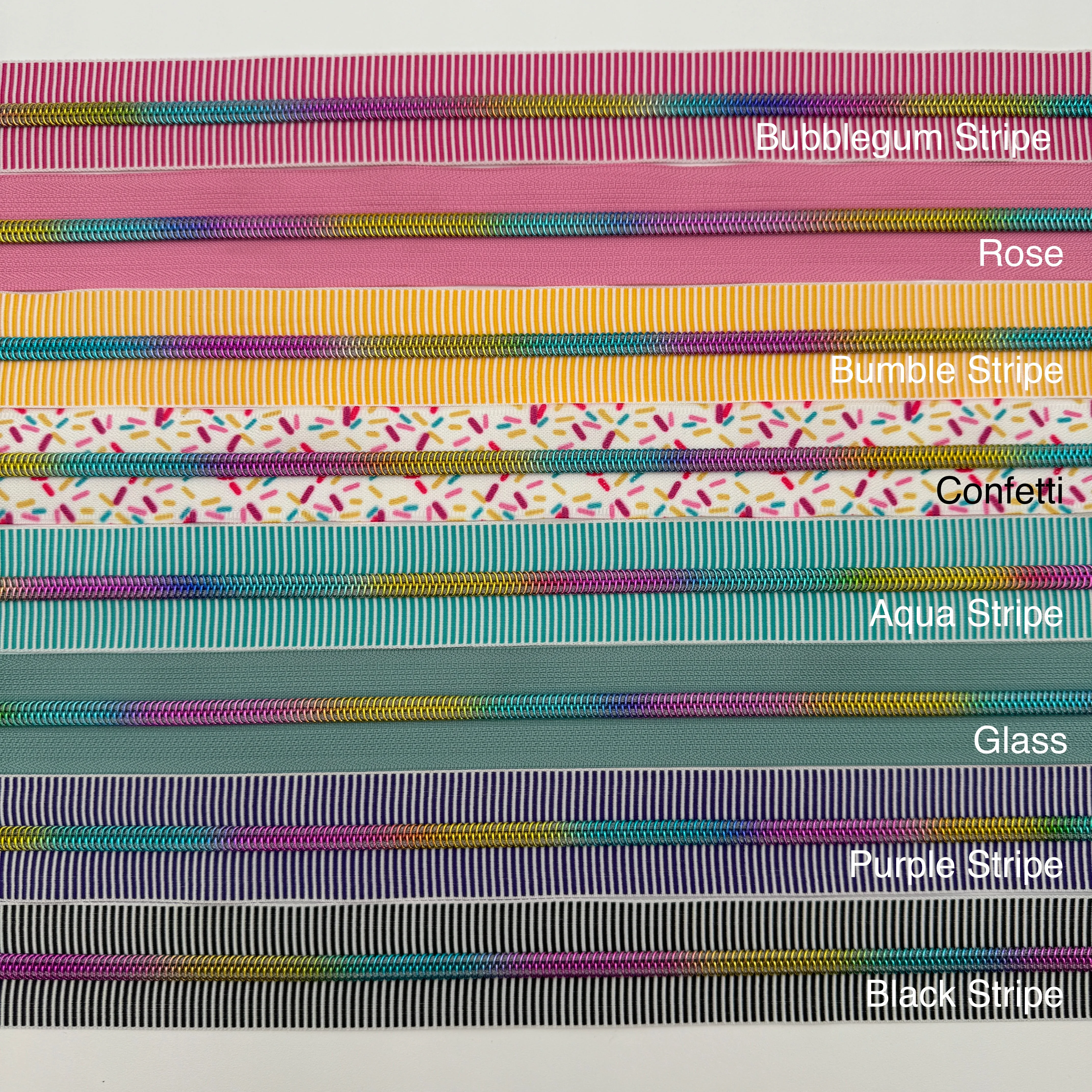 Stripe Bubblegum rainbow
