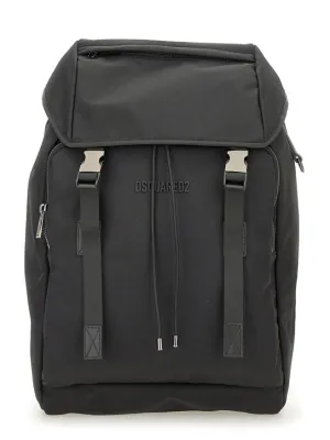 Structured Nylon Backpack