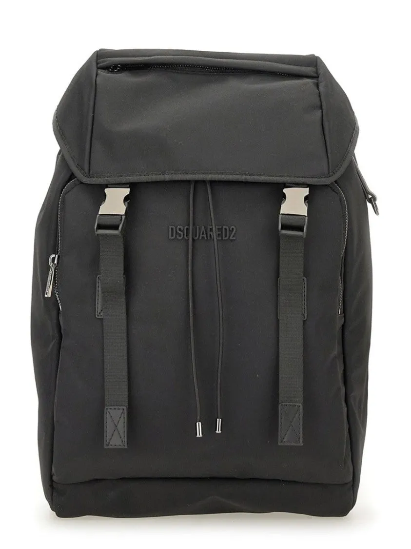 Structured Nylon Backpack