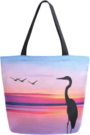 Stylish Print Extra Large Shoulder Tote Bag for Beach Travel Weekender Gym Grocery Shopping…