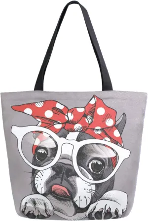 Stylish Print Extra Large Shoulder Tote Bag for Beach Travel Weekender Gym Grocery Shopping…