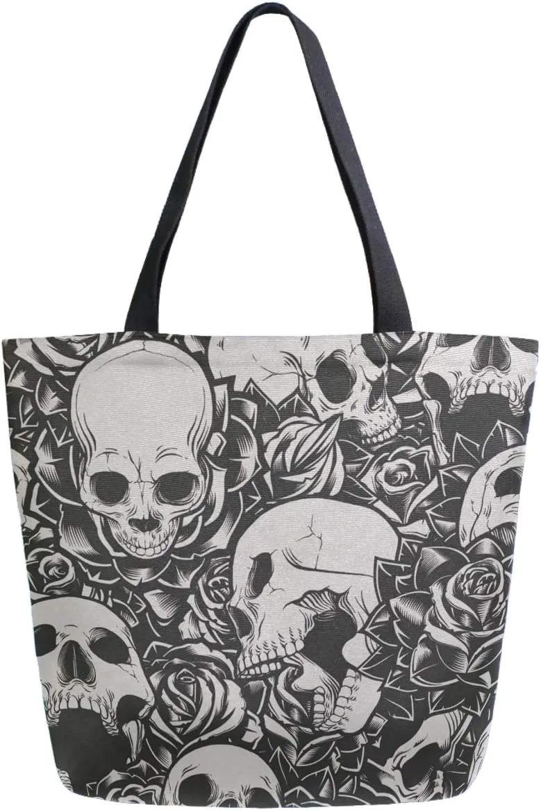Stylish Print Extra Large Shoulder Tote Bag for Beach Travel Weekender Gym Grocery Shopping…