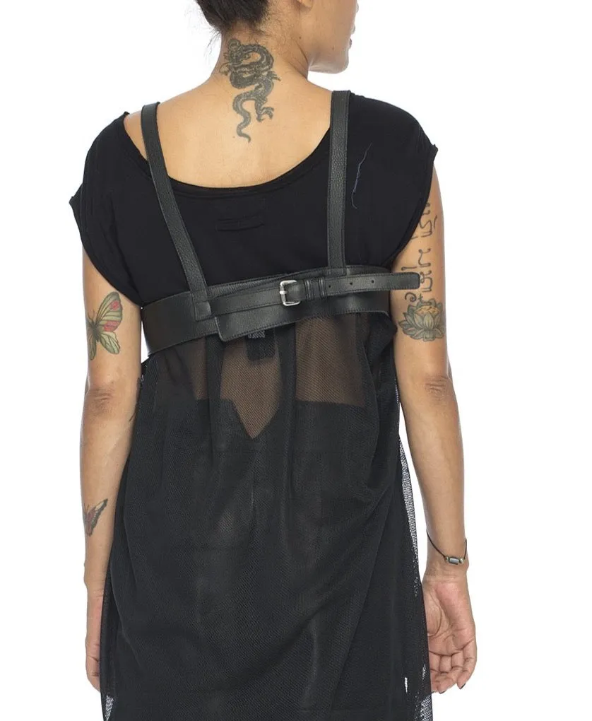 SUSPENDER BELT| KACY | BLACK