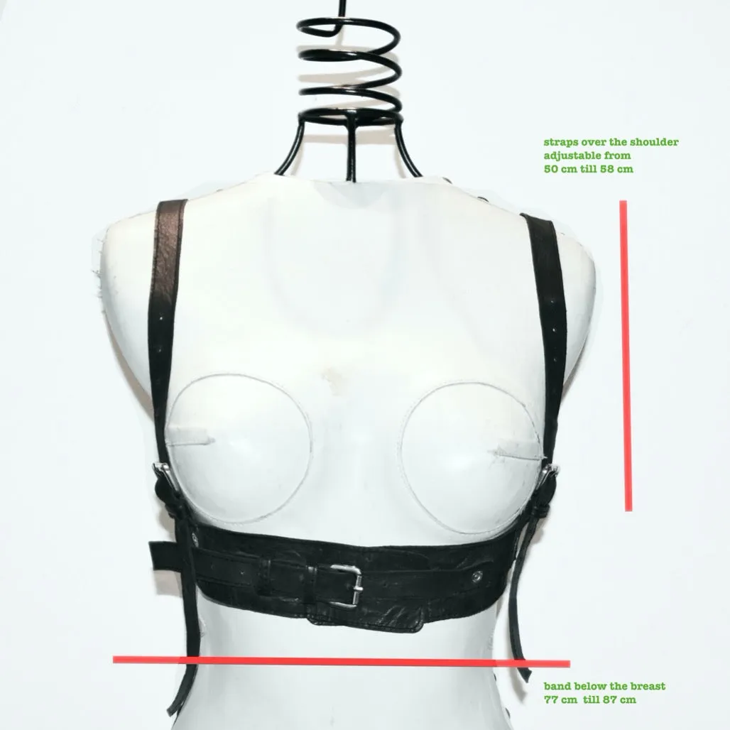 SUSPENDER BELT| KACY | BLACK