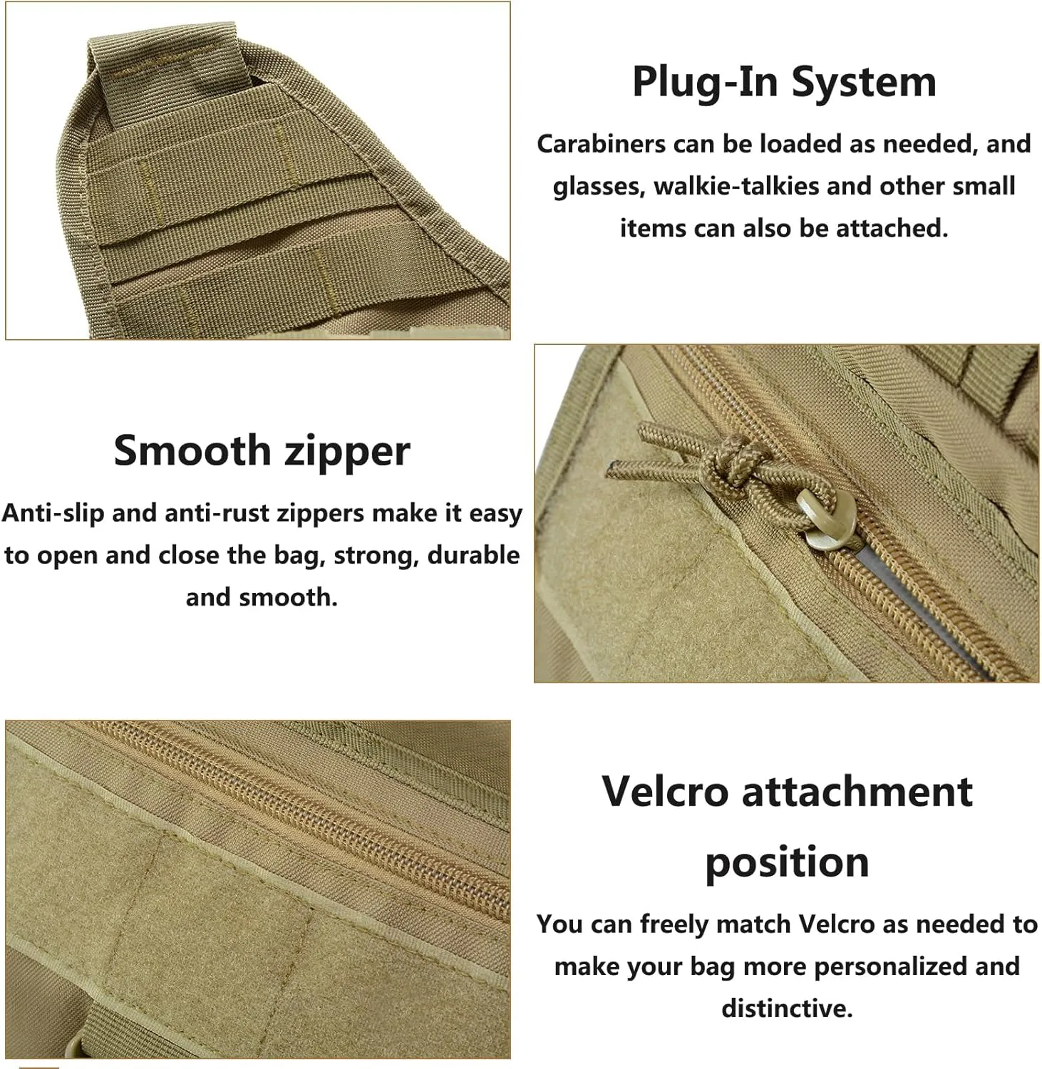 Tactical Messenger Bag Shoulder Bag Cross Body Bag Belt Sling Bags Laptop For Working Cycling Hunting Camping D