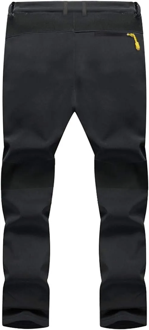 TACVASEN Men's Ski Pants Snowboard Hiking Winter Pants Waterproof Pants Insulated Windproof Pants for Outdoor Work