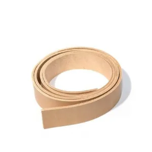 Tanned Leather Straps (pre-cut 4 foot length)