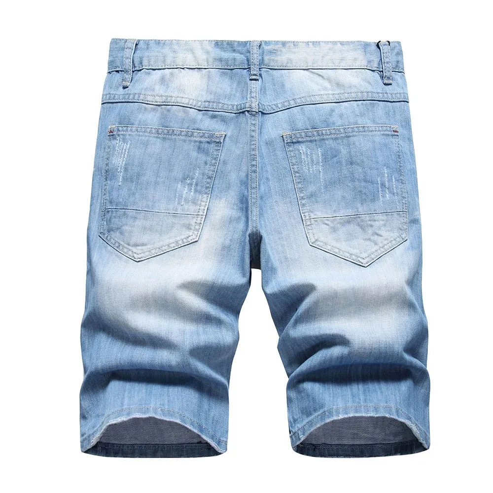 Thaddeus Trendy Denim Shorts