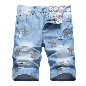 Thaddeus Trendy Denim Shorts