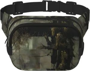the father of sorrow and revenge Square double - layer fanny pack with adjustable shoulder strap - travelling fanny pack - perfect for outdoor sports