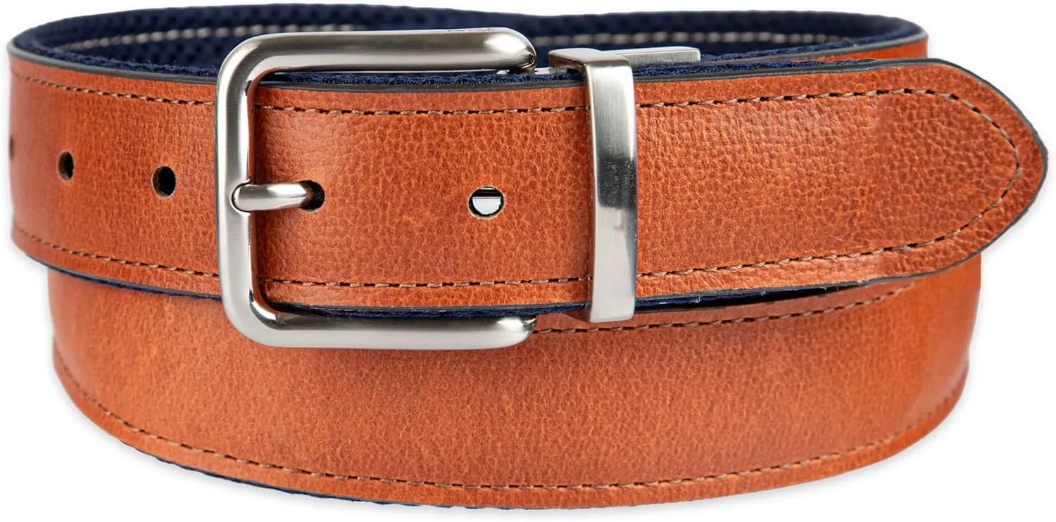 Tommy Bahama Men's Two-in-one Reversible Belt