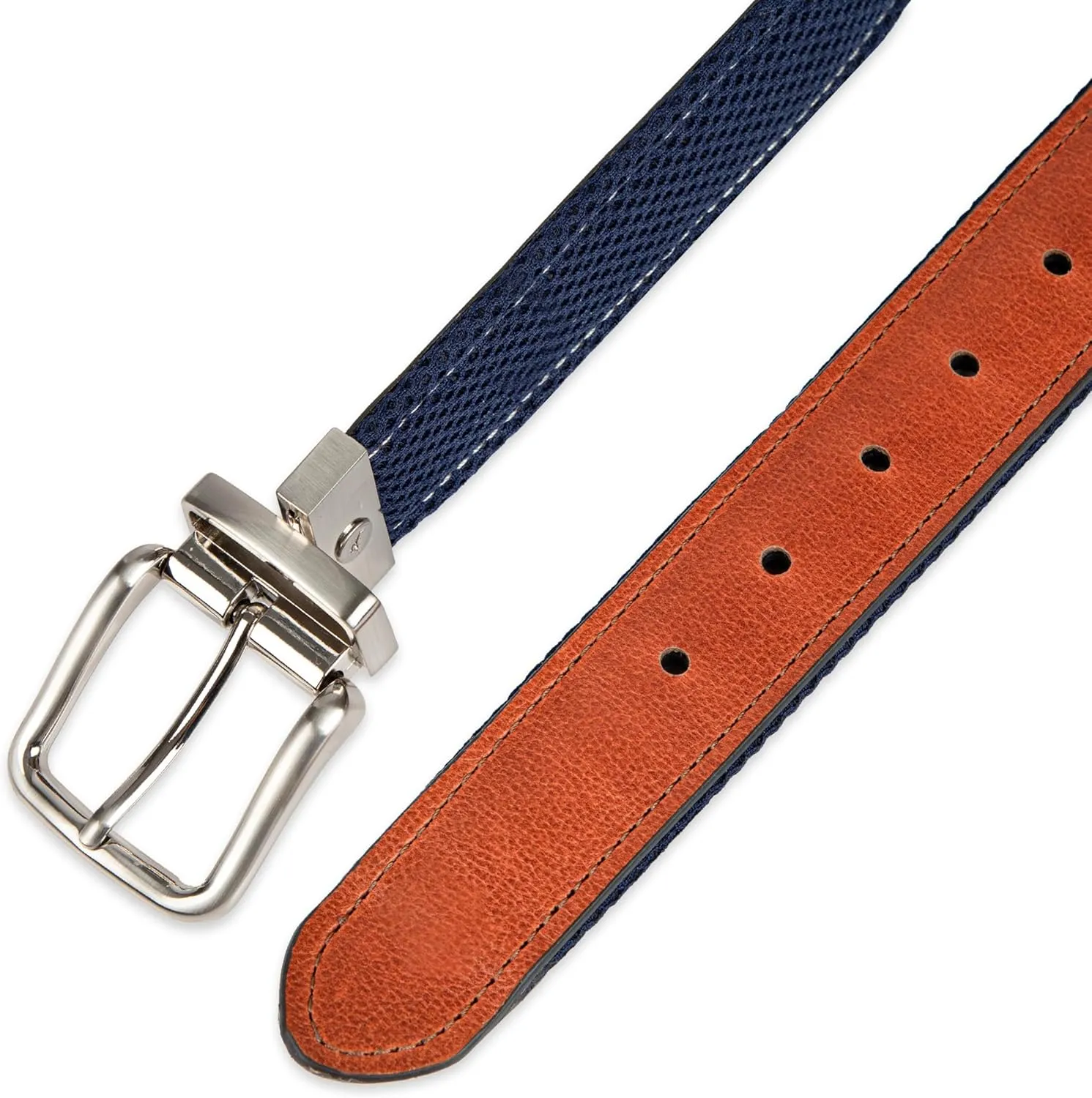 Tommy Bahama Men's Two-in-one Reversible Belt