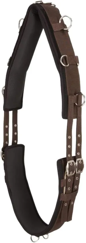 Tough 1 Neoprene Lined 12-Ring Nylon Surcingle (Horse)