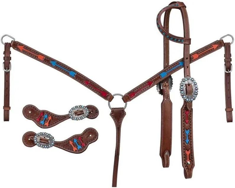 Tough 1 Triple Arrow 3-Piece Tack Set