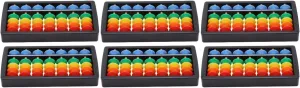 TOYANDONA 6 Pcs Colorful Bead Abacus Small Abacus Board Abacus Math Learning Tool Kids Arithmetic Abacus For Kids Abacus Toddlers 3 5 Educational Toy Child Abacus Toys Number Mini Abacus Abs