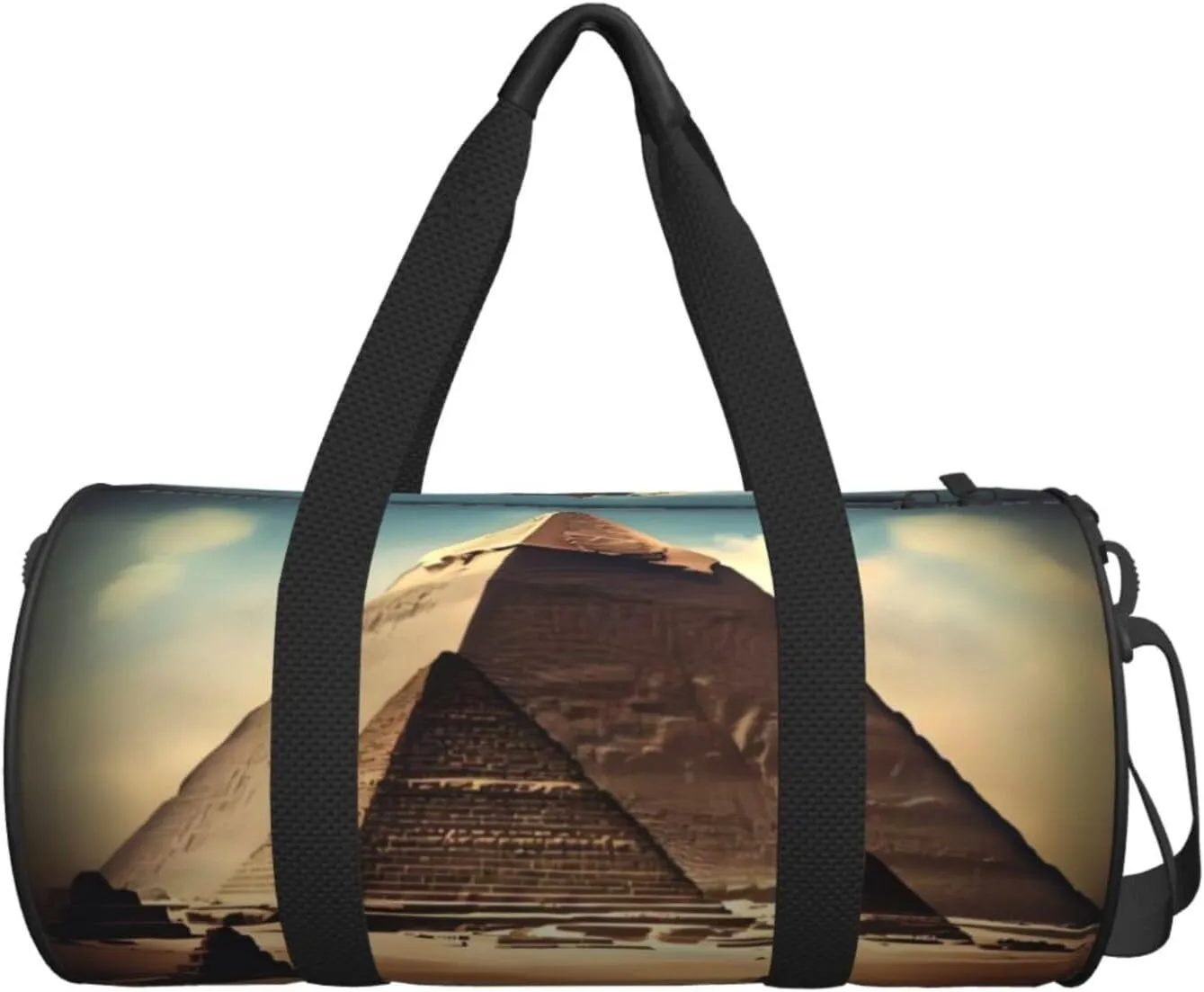 Travel Bag For Women,Dreaming Of The Pyramids Of Khufu Print Personal Item Duffle Bags,Weekend Travel Duffel Tote Bag,Travel Sport Gym Bag For Men,Airplane Travel Essentials For Flying