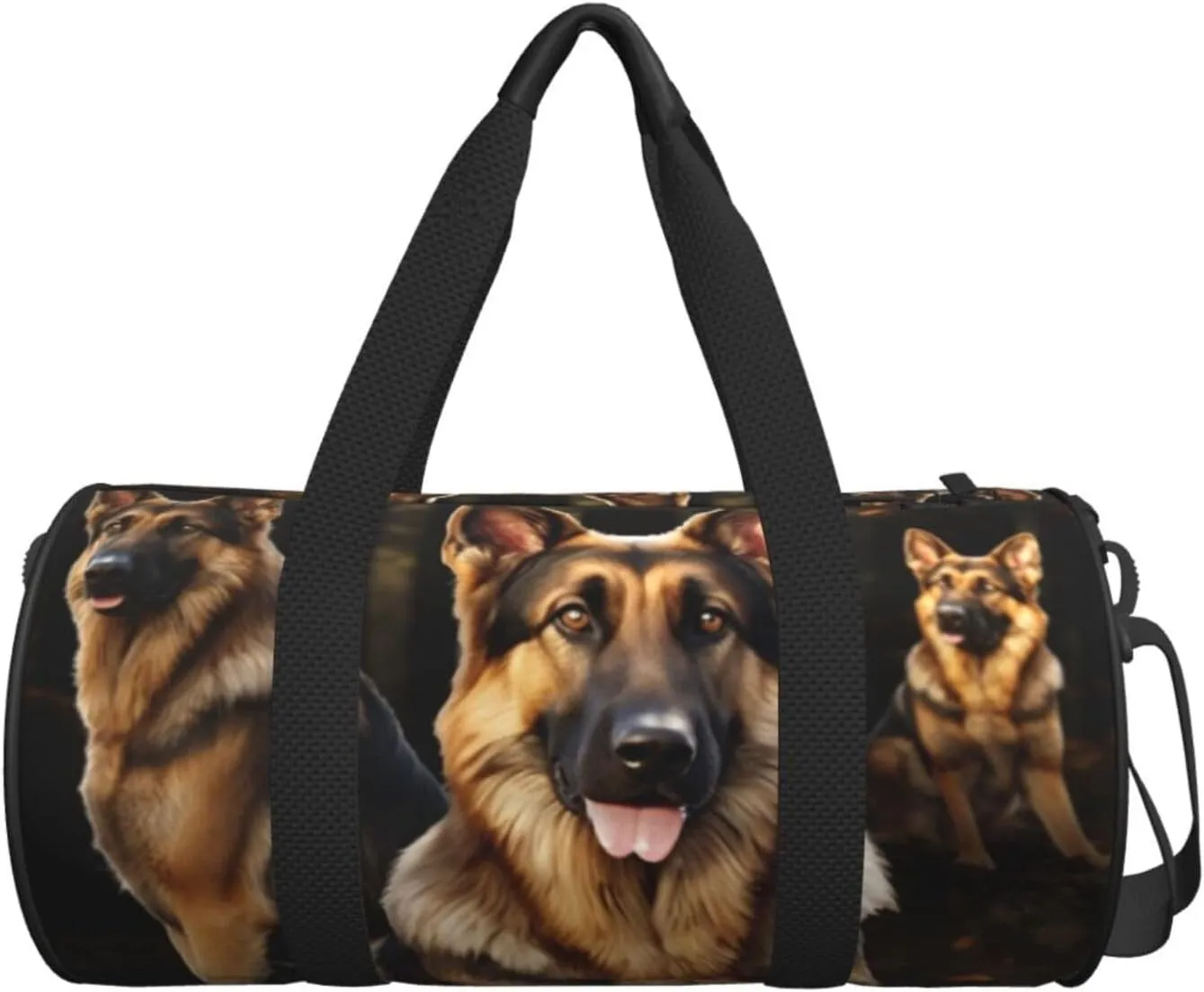 Travel Bag For Women,German Shepherd Print Personal Item Duffle Bags,Weekend Travel Duffel Tote Bag,Travel Sport Gym Bag For Men,Airplane Travel Essentials For Flying