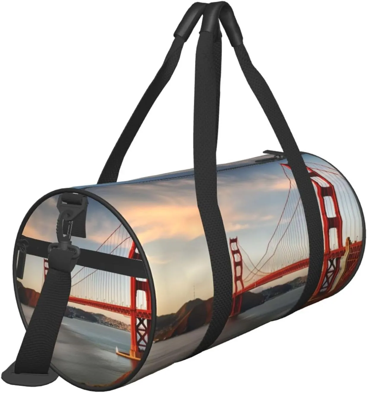 Travel Bag For Women,Golden Gate Bridge Print Personal Item Duffle Bags,Weekend Travel Duffel Tote Bag,Travel Sport Gym Bag For Men,Airplane Travel Essentials For Flying