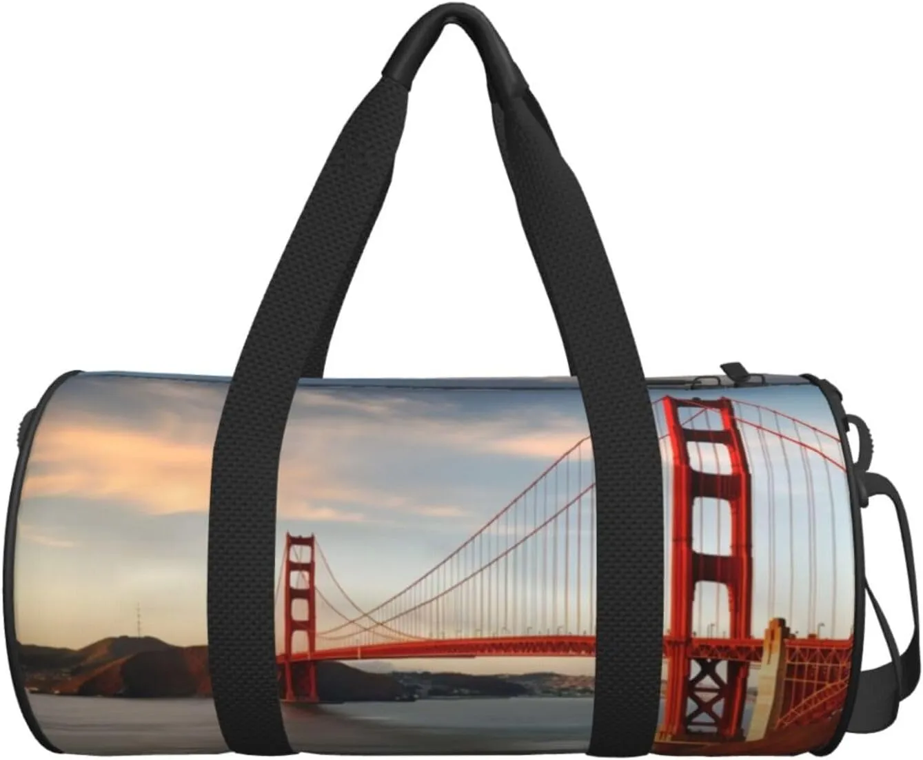 Travel Bag For Women,Golden Gate Bridge Print Personal Item Duffle Bags,Weekend Travel Duffel Tote Bag,Travel Sport Gym Bag For Men,Airplane Travel Essentials For Flying