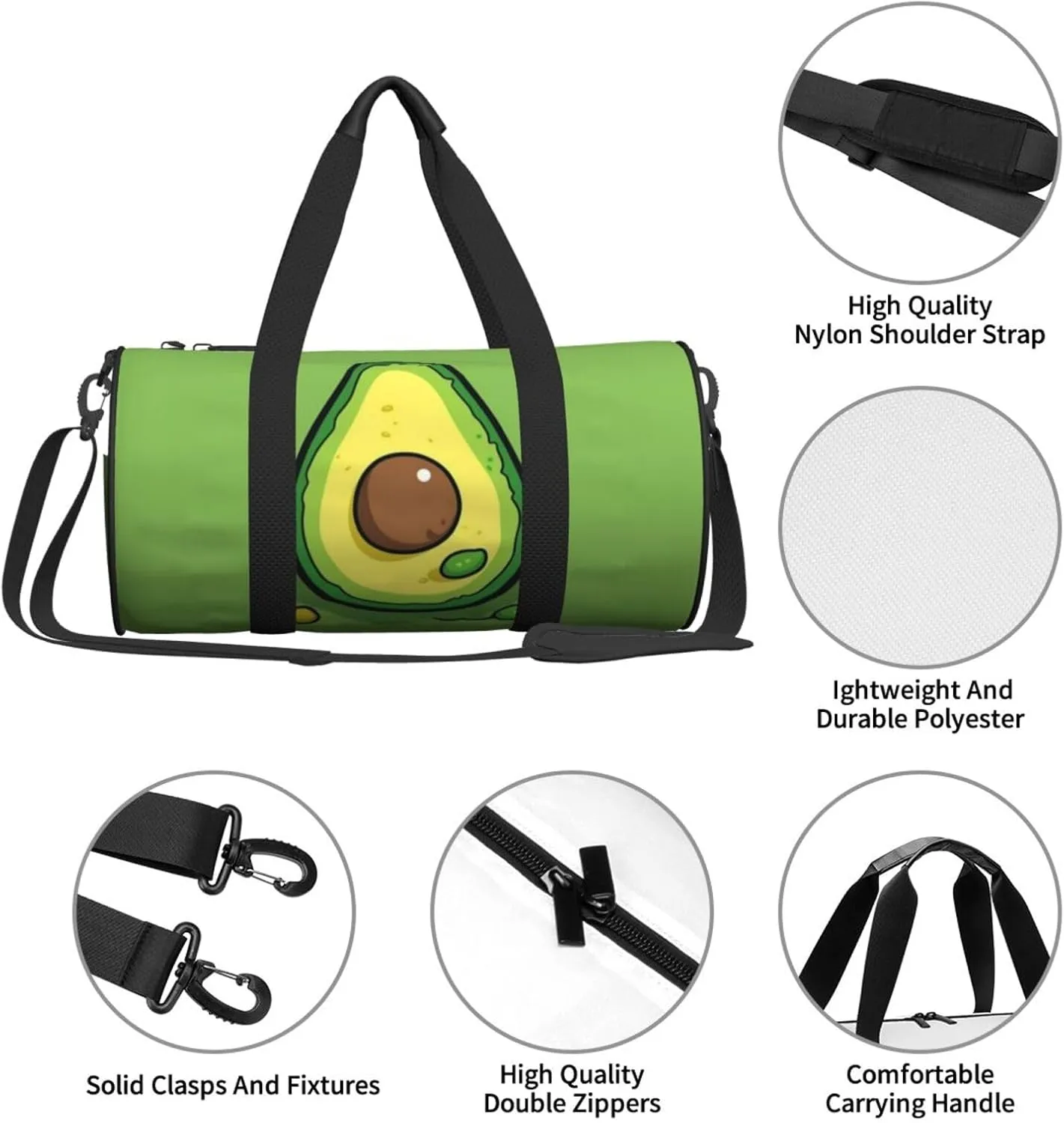 Travel Bag For Women,On Green Plate Print Personal Item Duffle Bags,Weekend Travel Duffel Tote Bag,Travel Sport Gym Bag For Men,Airplane Travel Essentials For Flying