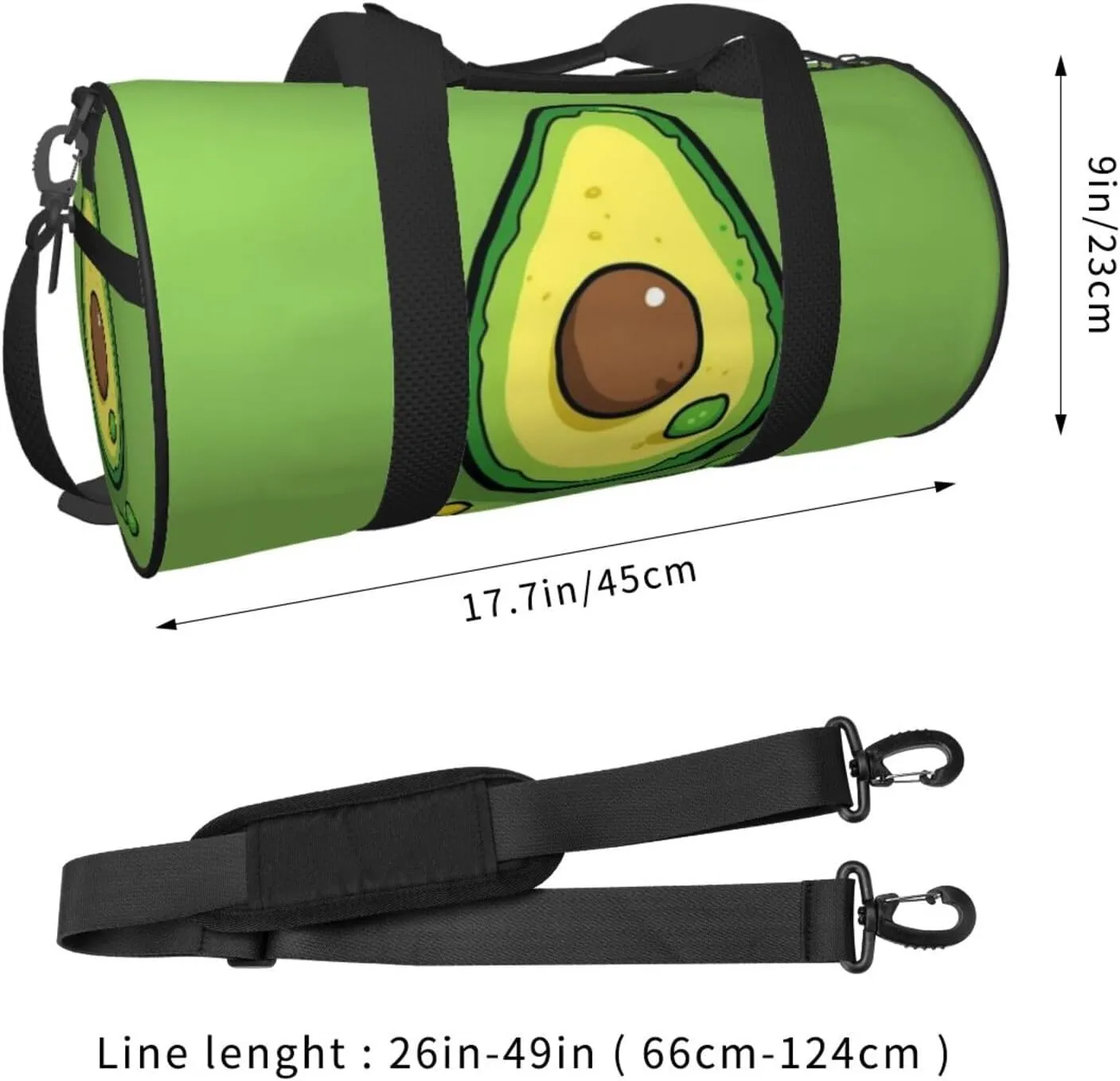 Travel Bag For Women,On Green Plate Print Personal Item Duffle Bags,Weekend Travel Duffel Tote Bag,Travel Sport Gym Bag For Men,Airplane Travel Essentials For Flying