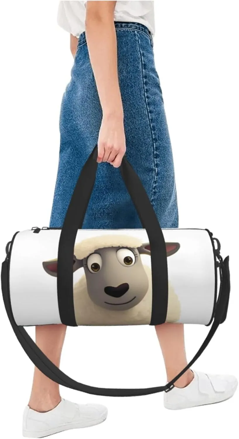 Travel Bag For Women,Sheep Print Personal Item Duffle Bags,Weekend Travel Duffel Tote Bag,Travel Sport Gym Bag For Men,Airplane Travel Essentials For Flying
