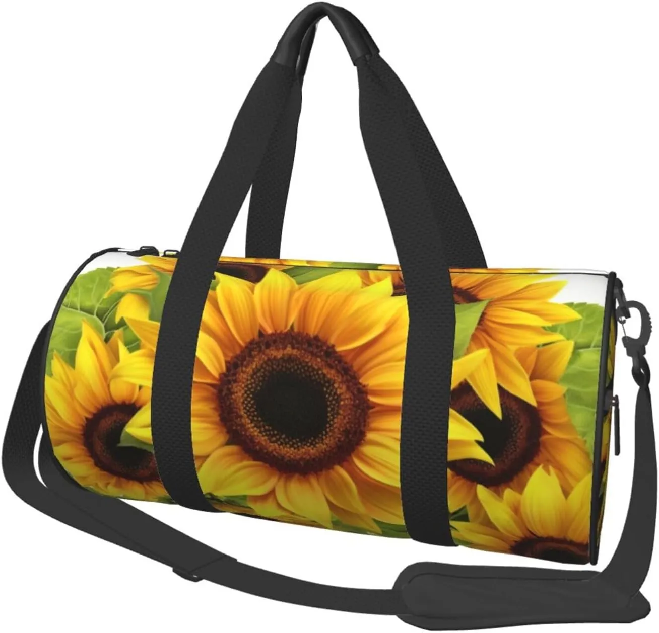 Travel Bag For Women,Sunflower Print Personal Item Duffle Bags,Weekend Travel Duffel Tote Bag,Travel Sport Gym Bag For Men,Airplane Travel Essentials For Flying