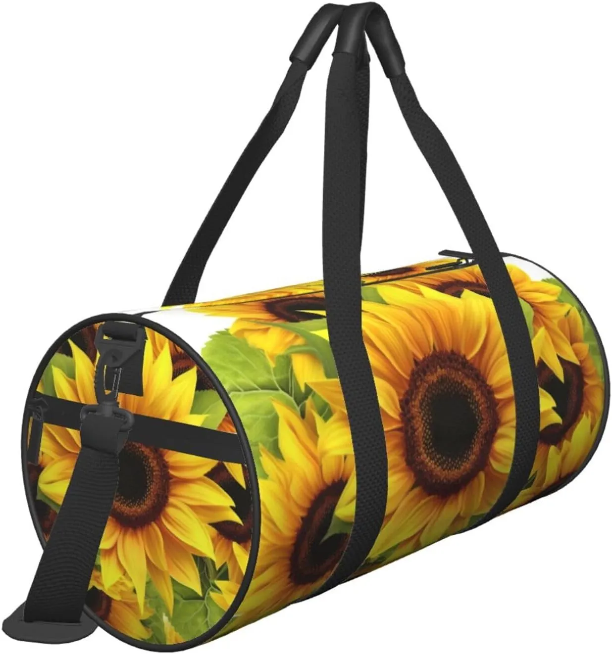 Travel Bag For Women,Sunflower Print Personal Item Duffle Bags,Weekend Travel Duffel Tote Bag,Travel Sport Gym Bag For Men,Airplane Travel Essentials For Flying