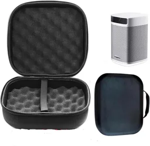 Travel Carrying Case for Xiaomi Mijia Youth Edition for XGIMI New Play Special Edition Projector Hard Protective Carrying Storage Case Protective Handbag Travel Storage Bag