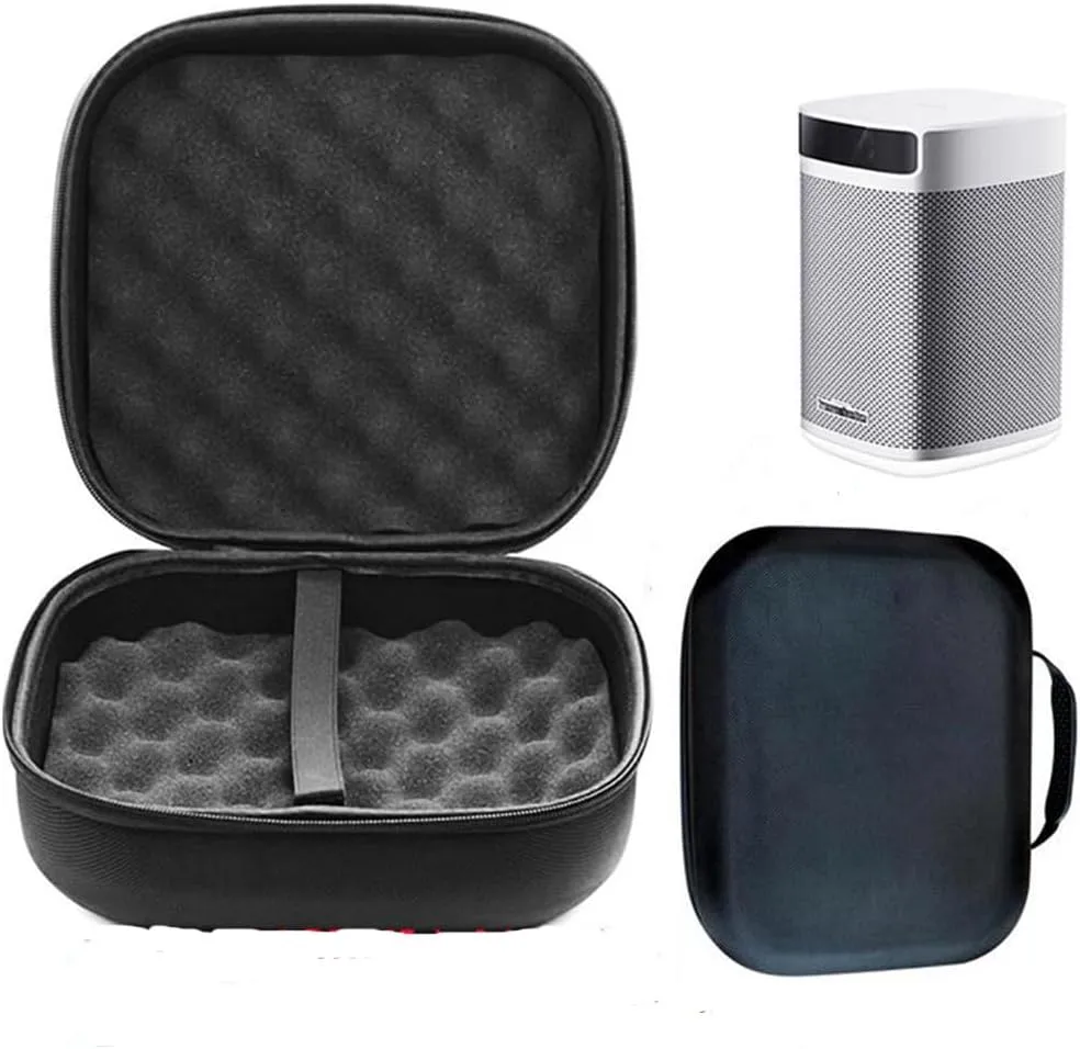Travel Carrying Case for Xiaomi Mijia Youth Edition for XGIMI New Play Special Edition Projector Hard Protective Carrying Storage Case Protective Handbag Travel Storage Bag