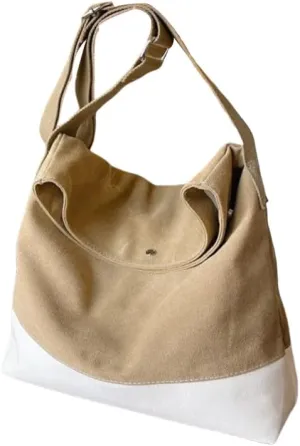 Trendy Canvas Crossbody Bags for Women, Fabric Cotton Tote Shoulder Bag, Mujer Messenger Bag Purse