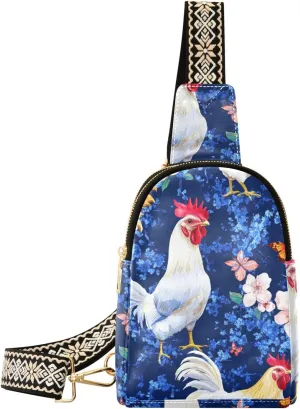 trendy Funny Yuanbao Chicken Royal Blue bag for travel sturdy crossover bags for women for hiking