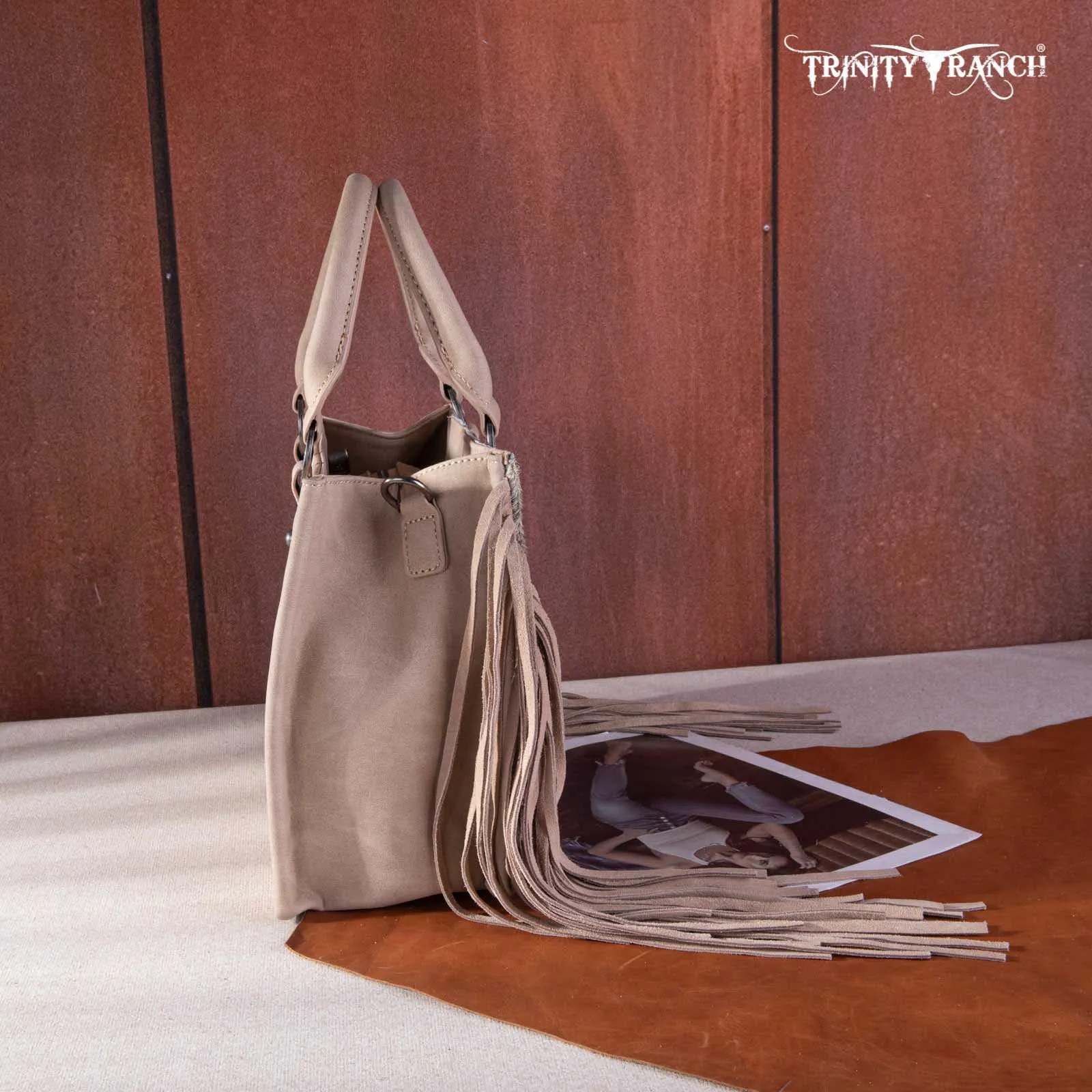 Trinity Ranch Hair On Cowhide Tote/Crossbody