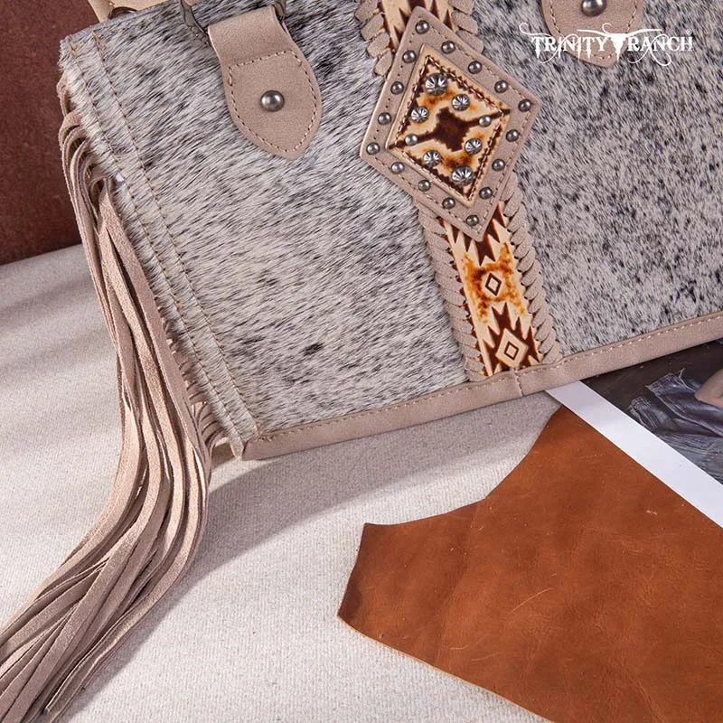 Trinity Ranch Hair On Cowhide Tote/Crossbody