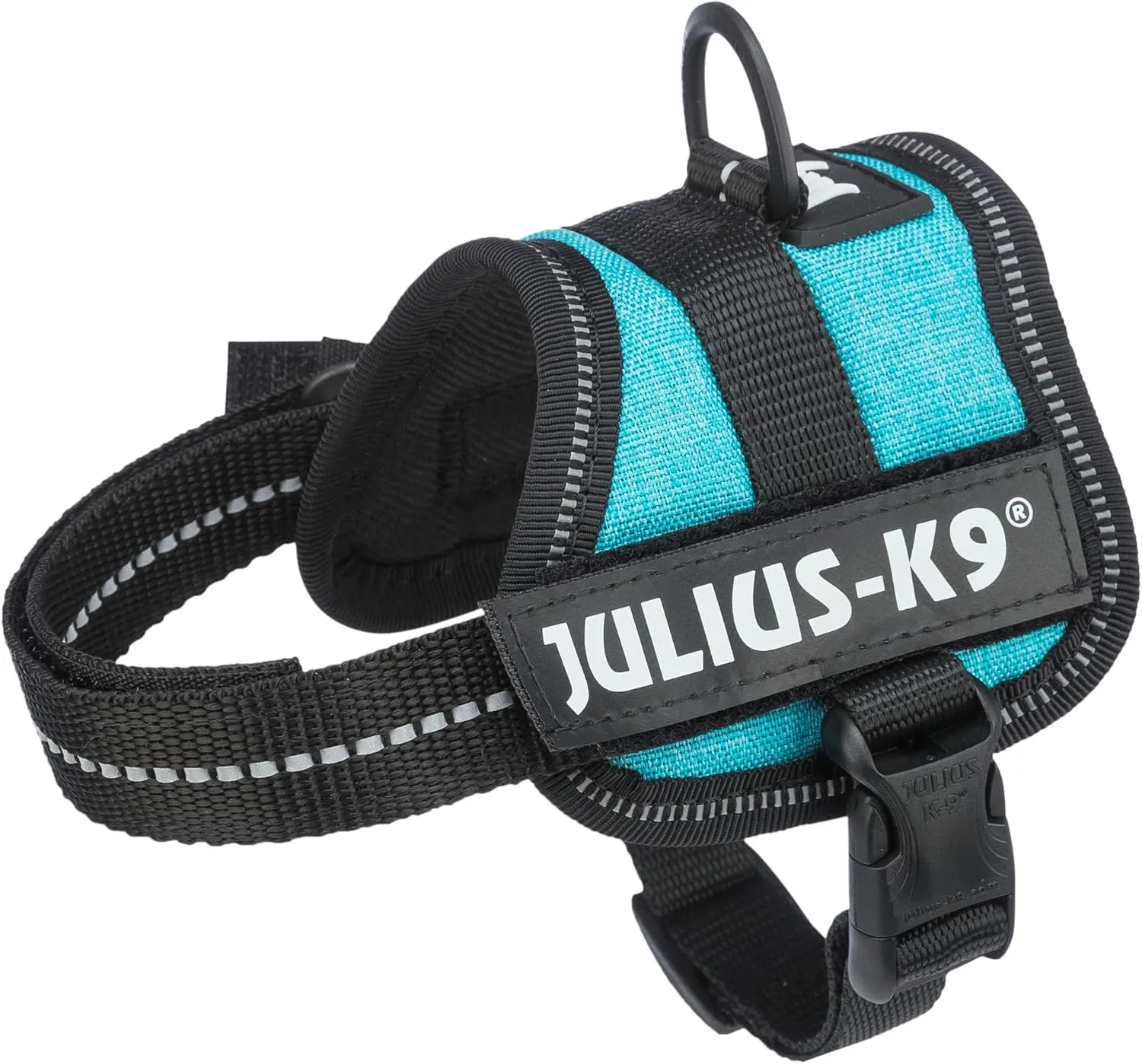 TRIXIE Braces Julius-K9, Sea Blue, Baby 1/XS: 30-40cm/18mm