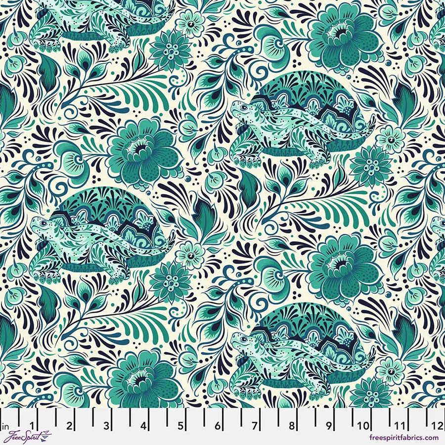 Tula Pink Besties - No Rush Bluebell